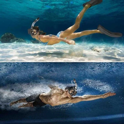 AquaVision | Full Face Snorkeling Mask with Dry Top System | 180° Panoramic View for Effortless Breathing 3