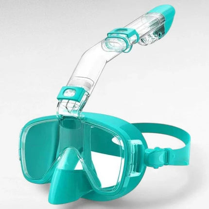 AquaVision | Full Face Snorkeling Mask with Dry Top System | 180° Panoramic View for Effortless Breathing 5