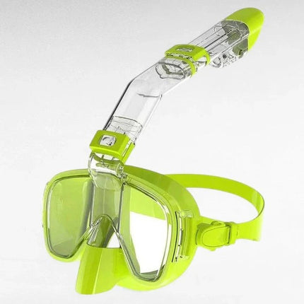 AquaVision | Full Face Snorkeling Mask with Dry Top System | 180° Panoramic View for Effortless Breathing 7