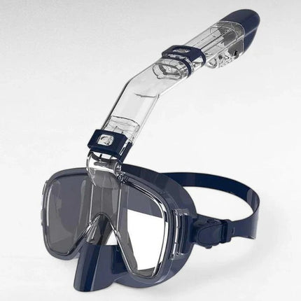 AquaVision | Full Face Snorkeling Mask with Dry Top System | 180° Panoramic View for Effortless Breathing 9