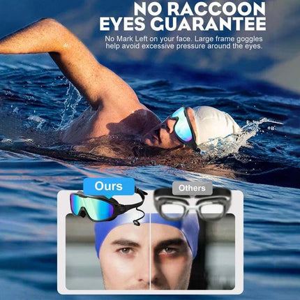 AquaVision | Swim Goggles with Anti-Fog Technology | Comfortable Fit for Clear Underwater Vision 8