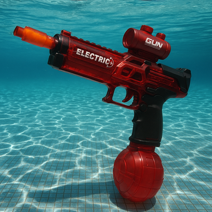 Aqua Blaster | Tactical Water Gun with USB Rechargeable Battery | Lightweight Design for Epic Water Battles 6