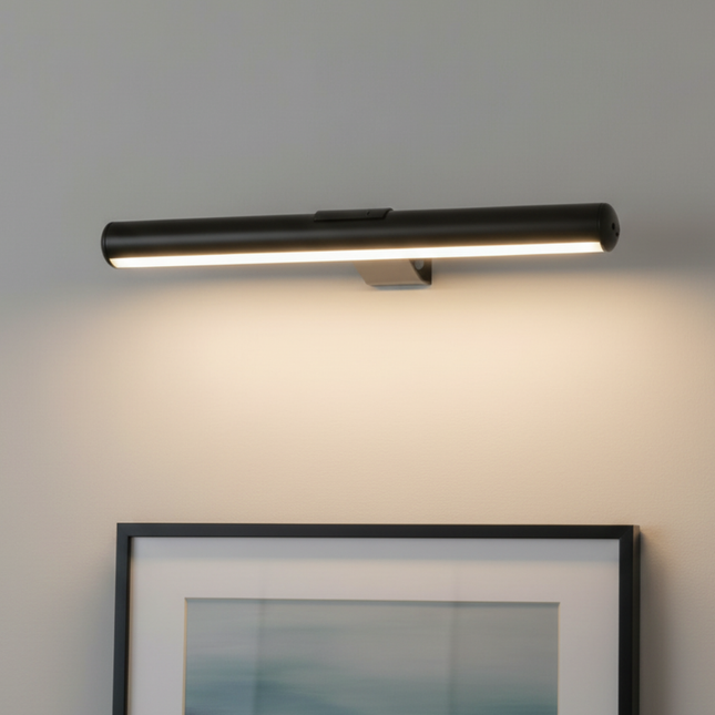 ArtGlow | Adjustable LED Wall Light for Artwork Display with Customizable Hues | Sleek Design for Elegant Illumination 1