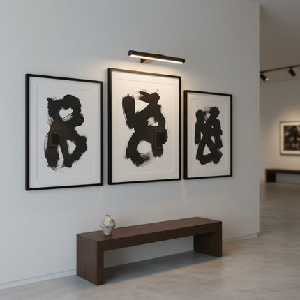 ArtGlow | Adjustable LED Wall Light for Artwork Display with Customizable Hues | Sleek Design for Elegant Illumination 3