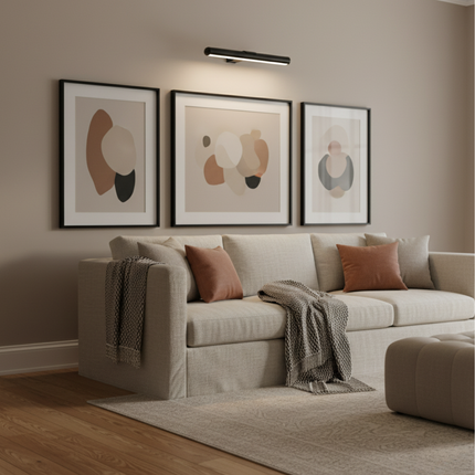 ArtGlow | Adjustable LED Wall Light for Artwork Display with Customizable Hues | Sleek Design for Elegant Illumination 6