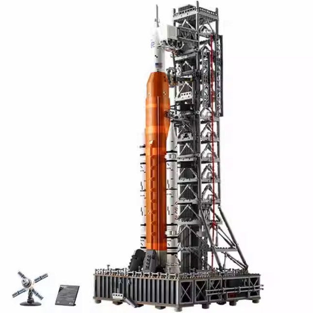 Artemis Space Launch System | Plastic Model Kit with Multi-Stage Rocket & Detailed Launch Tower for Space Exploration Enthusiasts 0