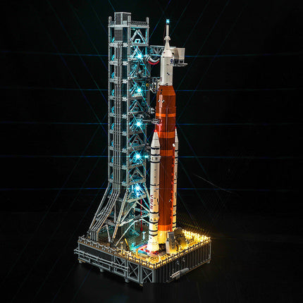 Artemis Space Launch System | Plastic Model Kit with Multi-Stage Rocket & Detailed Launch Tower for Space Exploration Enthusiasts 4