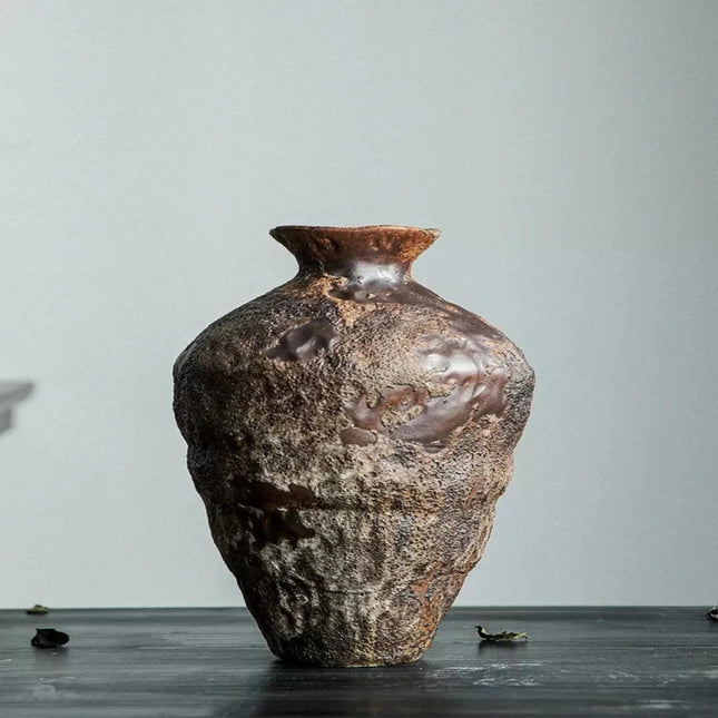 Artisan Collection | Decorative Vase with Textured Glaze | Elegant Ceramic Accent for Modern Interiors 1