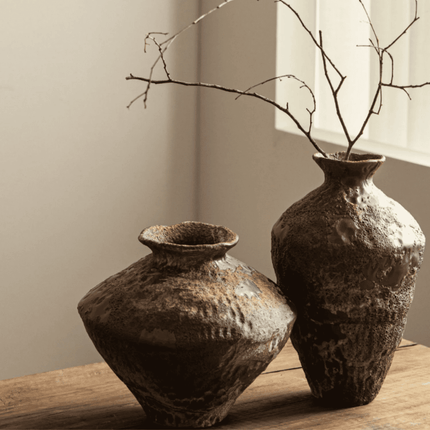 Artisan Collection | Decorative Vase with Textured Glaze | Elegant Ceramic Accent for Modern Interiors 2