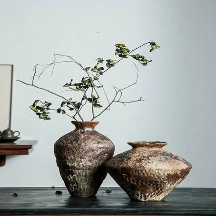 Artisan Collection | Decorative Vase with Textured Glaze | Elegant Ceramic Accent for Modern Interiors 4