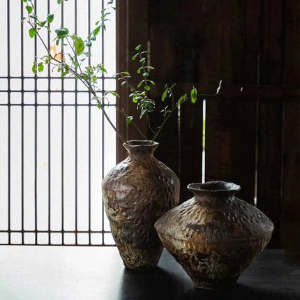 Artisan Collection | Decorative Vase with Textured Glaze | Elegant Ceramic Accent for Modern Interiors 5
