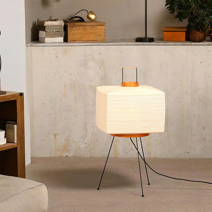Artisan Collection | Minimalist Table Lamp with Hand-Folded Washi Shade | Elegant Design for Ambient Lighting 8