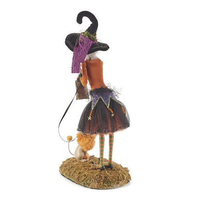 Artisan Decor | Witch Figurine with Intricate Detailing | Unique Halloween Decoration for Enchanting Spaces 5