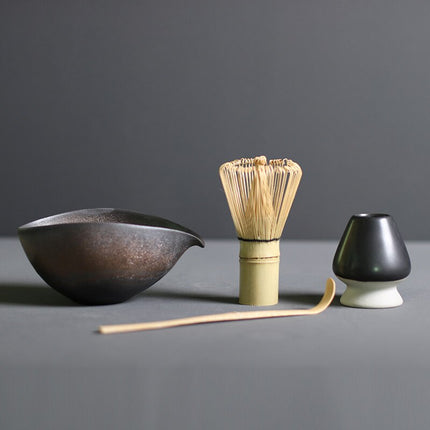 Artisan Matcha Set | Traditional Matcha Tea Set with Bamboo Whisk & Ceramic Bowl for Authentic Tea Experience 5
