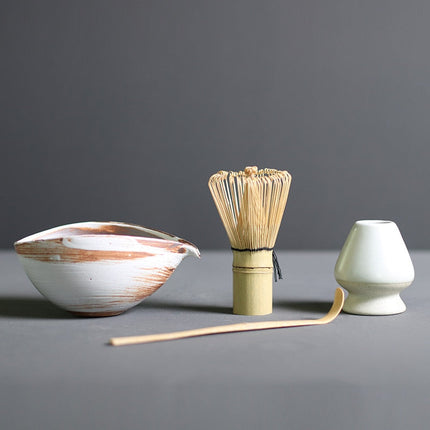 Artisan Matcha Set | Traditional Matcha Tea Set with Bamboo Whisk & Ceramic Bowl for Authentic Tea Experience 7
