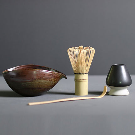 Artisan Matcha Set | Traditional Matcha Tea Set with Bamboo Whisk & Ceramic Bowl for Authentic Tea Experience 8