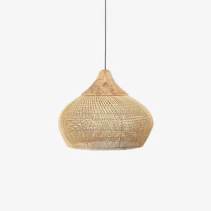 Artisan Rattan Pendant Light | Handcrafted Design with Adjustable Height | Unique Kitchen Pendant Lighting for Cozy Ambiance 13