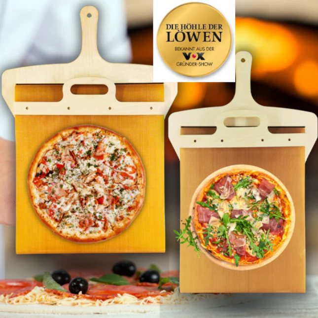 Artisanal Birch Pizza Peel with Sliding Mechanism | Perfect for Homemade Pizzas 0