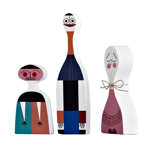 Artisanal Wooden Figures | Handcrafted Decorative Accents for Festive Cheer | Unique MDF Creations for Home Decor 0