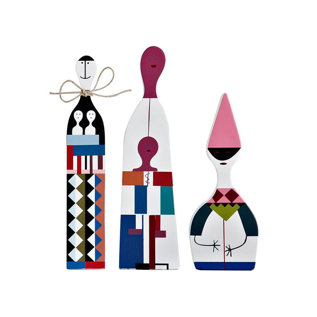 Artisanal Wooden Figures | Handcrafted Decorative Accents for Festive Cheer | Unique MDF Creations for Home Decor 1