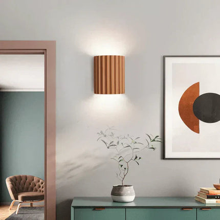 ArtisticWave | Modern Resin Wall Lamp with LED Technology | Unique Design for Cozy Atmosphere 4