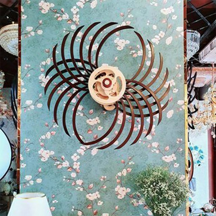 Artistic Collection | Kinetic Sculpture with Unique Motion | Handmade Wooden Artwork for Relaxation and Focus 3