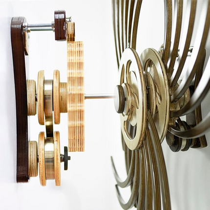 Artistic Collection | Kinetic Sculpture with Unique Motion | Handmade Wooden Artwork for Relaxation and Focus 4