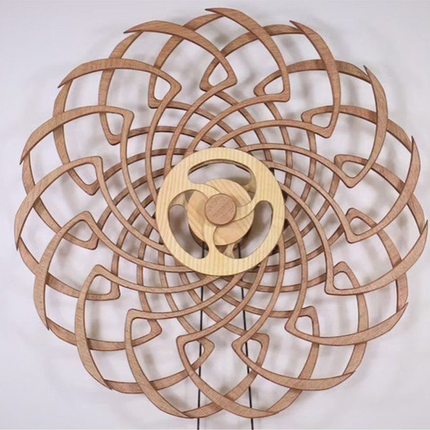 Artistic Collection | Kinetic Sculpture with Unique Motion | Handmade Wooden Artwork for Relaxation and Focus 5