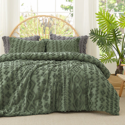Artistic Comforter Set | King Comforter Set with Intricate Embroidery | Ultra-Soft Bedding for Year-Round Comfort 0