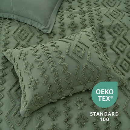 Artistic Comforter Set | King Comforter Set with Intricate Embroidery | Ultra-Soft Bedding for Year-Round Comfort 4