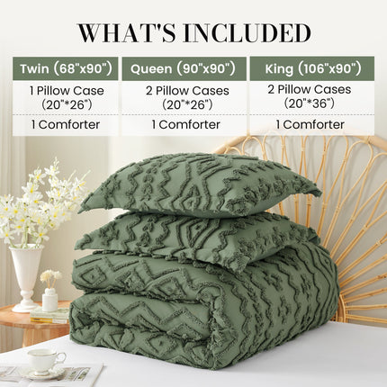 Artistic Comforter Set | King Comforter Set with Intricate Embroidery | Ultra-Soft Bedding for Year-Round Comfort 7