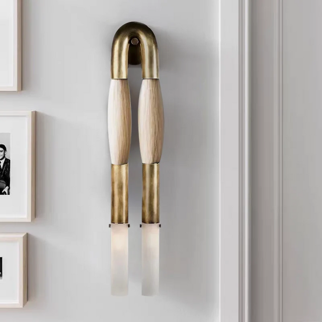 Artistic Horsehair | Wall Sconce Lighting with Elegant Tassel Design | Unique Home Decor for Ambient Illumination 0