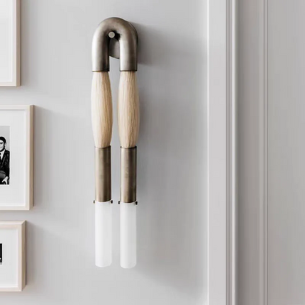 Artistic Horsehair | Wall Sconce Lighting with Elegant Tassel Design | Unique Home Decor for Ambient Illumination 3
