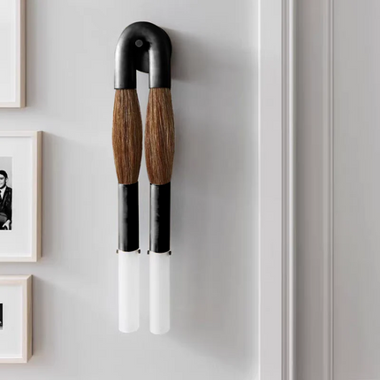 Artistic Horsehair | Wall Sconce Lighting with Elegant Tassel Design | Unique Home Decor for Ambient Illumination 5