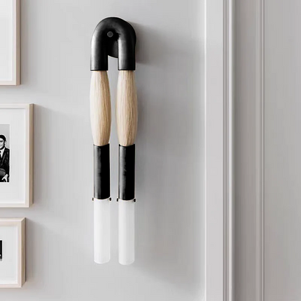 Artistic Horsehair | Wall Sconce Lighting with Elegant Tassel Design | Unique Home Decor for Ambient Illumination 6