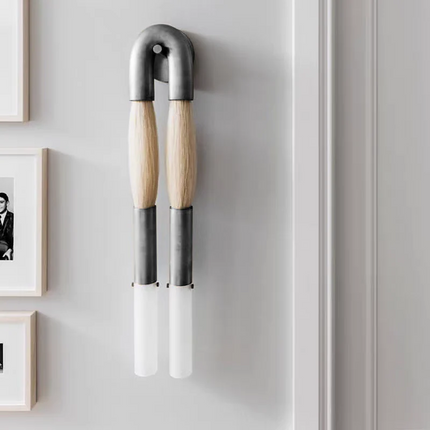 Artistic Horsehair | Wall Sconce Lighting with Elegant Tassel Design | Unique Home Decor for Ambient Illumination 8
