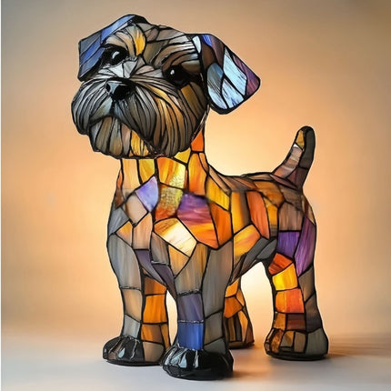 Artistic LED Accent Lamp | Dog Breed Sculpture with Warm Glow | Decorative Night Light for Home Ambiance 14