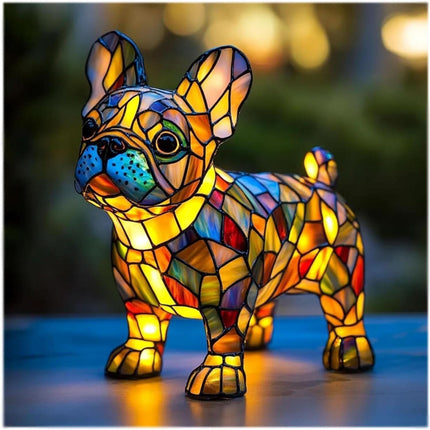 Artistic LED Accent Lamp | Dog Breed Sculpture with Warm Glow | Decorative Night Light for Home Ambiance 19