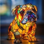 Sitting Bulldog
