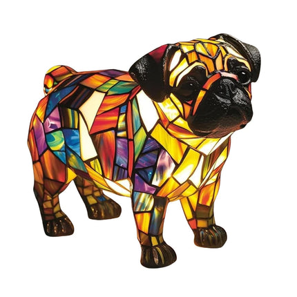 Artistic LED Accent Lamp | Dog Breed Sculpture with Warm Glow | Decorative Night Light for Home Ambiance 3