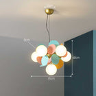 Artistic LED Chandelier | Colorful Branch Design with Energy-Efficient Lighting | Modern Ceiling Fixture for Elegant Interiors 0