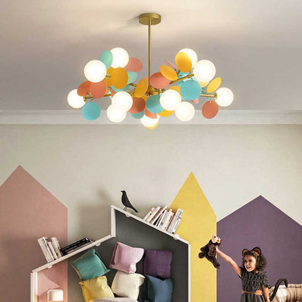 Artistic LED Chandelier | Colorful Branch Design with Energy-Efficient Lighting | Modern Ceiling Fixture for Elegant Interiors 2