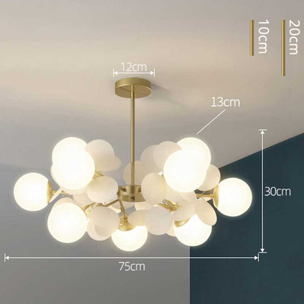 Artistic LED Chandelier | Colorful Branch Design with Energy-Efficient Lighting | Modern Ceiling Fixture for Elegant Interiors 5