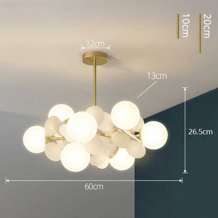 Artistic LED Chandelier | Colorful Branch Design with Energy-Efficient Lighting | Modern Ceiling Fixture for Elegant Interiors 9