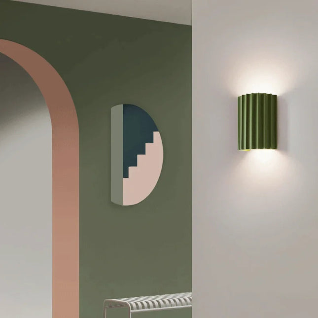 Artistic LED Wall Light | Unique Resin Sconce with Eco-Friendly Illumination for Modern Spaces 1