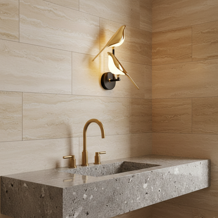 Artistic LED Wall Sconce with Bird Design for Elegant Home Decor 4