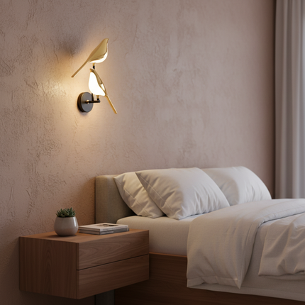 Artistic LED Wall Sconce with Bird Design for Elegant Home Decor 6