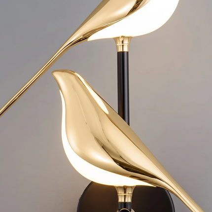 Artistic LED Wall Sconce with Bird Design for Elegant Home Decor 7