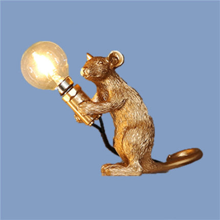Artistic Mouse Shape Table Lamp with Whimsical Design | Unique Lighting for Creative Spaces 4