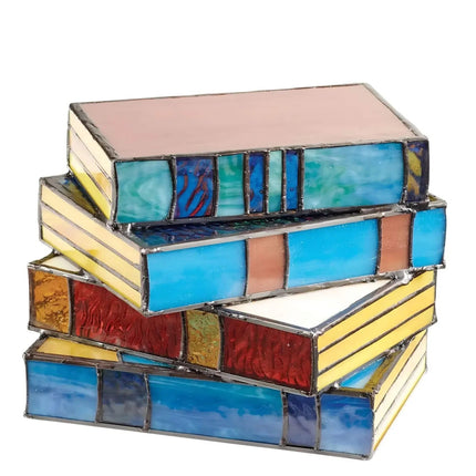 Artistic Stained Glass Table Lamp with Warm Ambient Glow | Unique Home Décor for Cozy Living Room 2